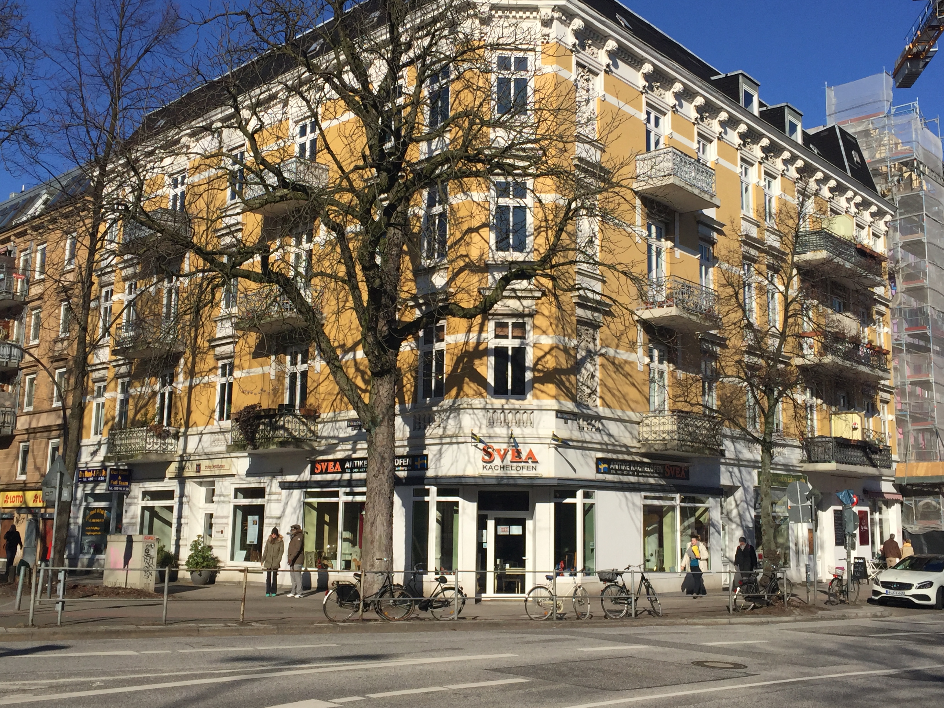 Kachelöfen Showroom Ausstellung von SVEA Hamburg