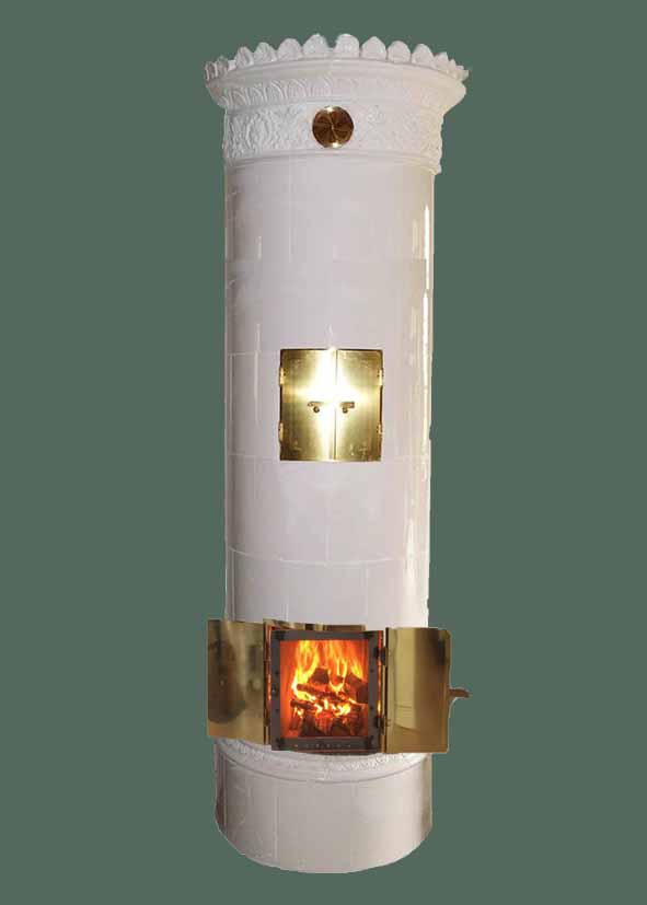 antiker schwedischer Kachelofen Dannholmen von SVEA Hamburg