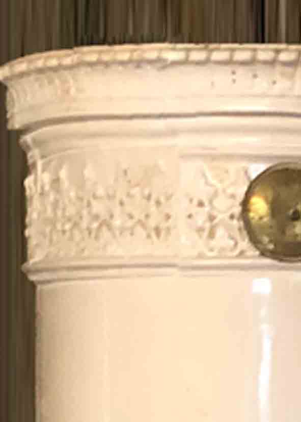 antiker schwedischer Kachelofen Perstorp von SVEA Hamburg