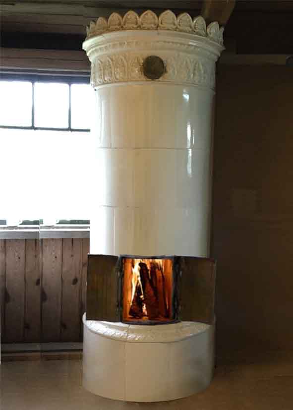 antiker schwedischer Kachelofen Mölndal von SVEA Hamburg
