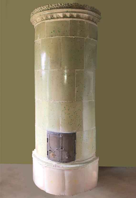 antiker schwedischer Kachelofen Sölvesborg von SVEA Hamburg
