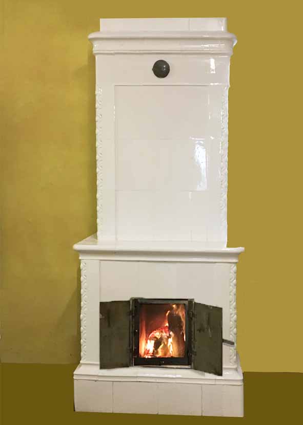 antiker schwedischer Kachelofen Siljan von SVEA Hamburg
