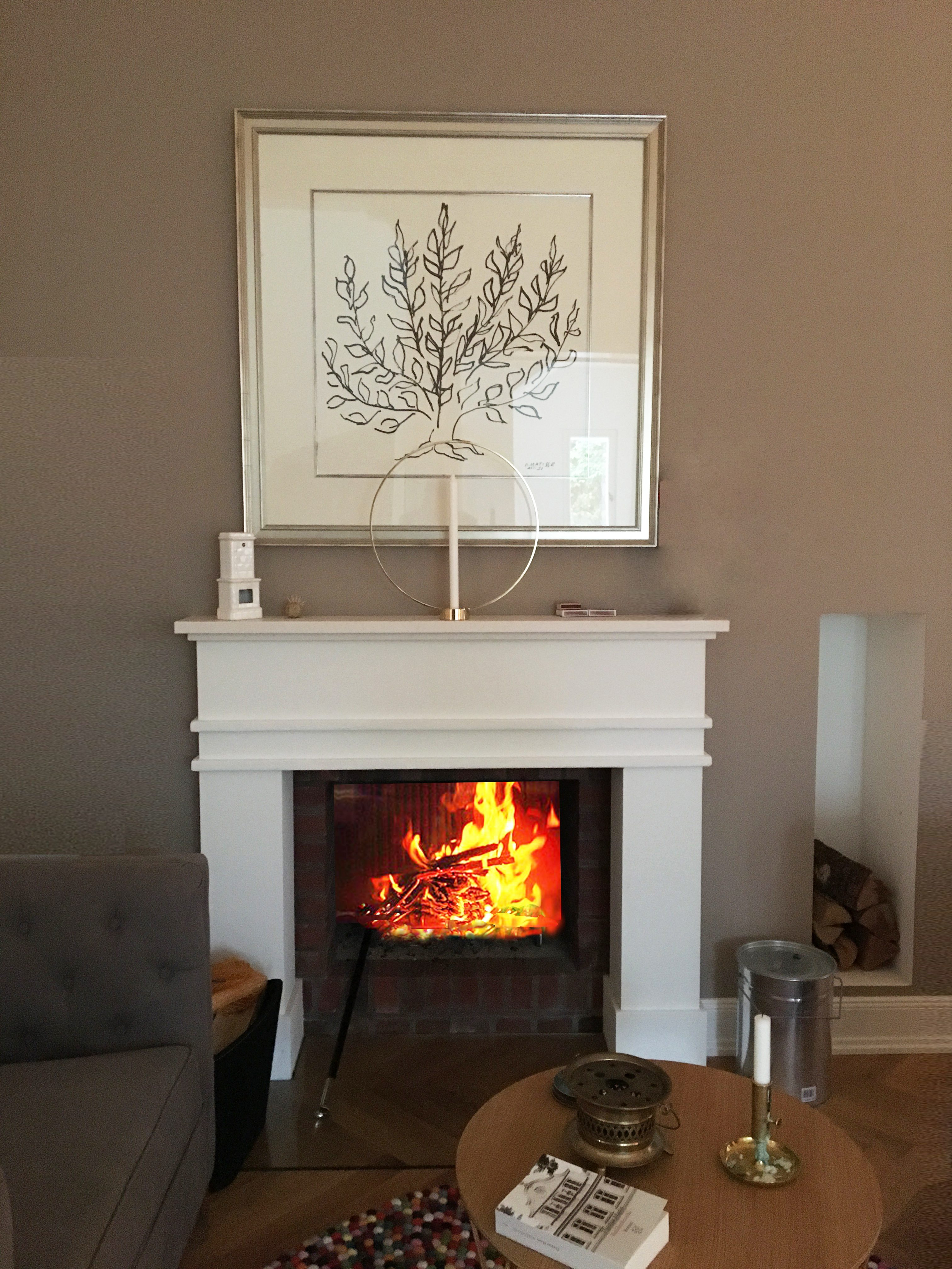 Kamin von SVEA Hamburg